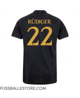 Günstige Real Madrid Antonio Rudiger #22 3rd trikot 2023-24 Kurzarm
